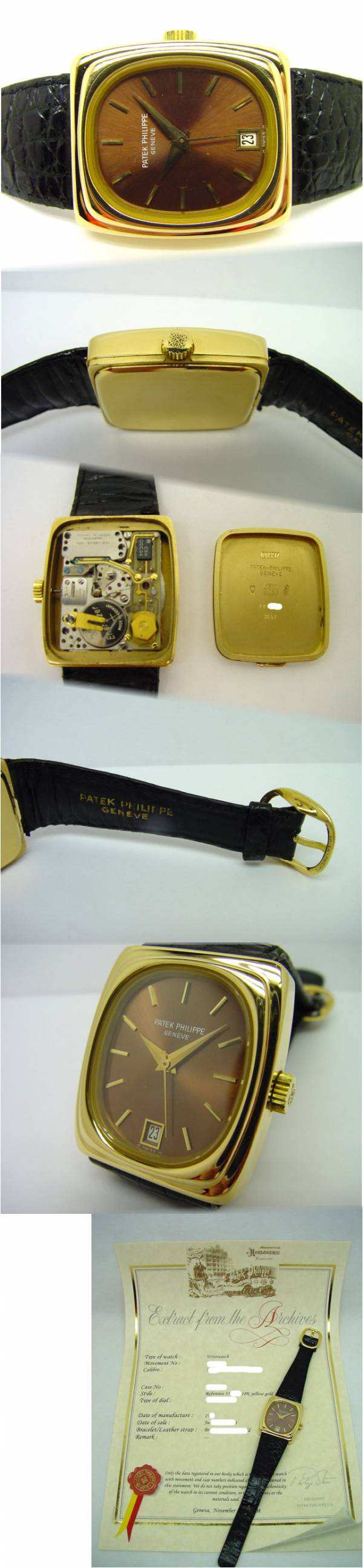 Patek Philippe Jumbo Ellipse 3603 BETA 21